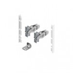 Kit raccord faade de tiroir  l'anglaise avantech you - h101mm - blanc hettich