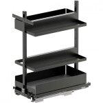 Kit rangement de placard coulissant sub larder spice essentio anthracite vauth sagel
