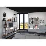Etagres  cadre mtallique 30x15 mm - 1500x320 mm - youk kessebhmer