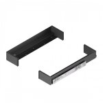 Kit c�t�s de tiroir + coulisses - hauteur 175 mm - anthracite - 322 mm menage confort