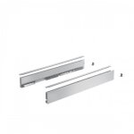 Kit tiroir simple sous four - hauteur 77 mm - avantech you - argent - longueur 550 mm hettich