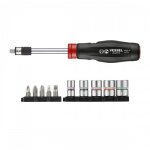 Kit tournevis 2 en 1 avec embouts et douilles 1 / 4  vessel