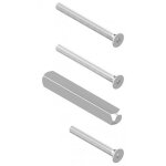 Kit de visserie pour poigne sarena droite et dporte montage double - 35 / 37 sn la croise ds