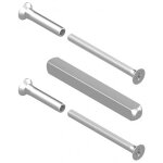 Kit de visserie pour poigne sarena droite et dporte montage double - 41 / 43 sn la croise ds