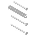 Kit de visserie pour poigne sarena droite et dporte montage double - 43 / 45 sn la croise ds