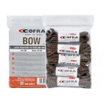 Lacets rsistants  la traction et l'abrasion noir et marron bow - par 5 - 110 cm cofra