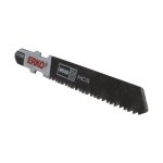 Lame de scie sauteuse - coupe courbe fine - bois - 50 mm - par 5 erko