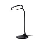 Lampe de bureau led 15w 4000k 1200 lm gradable - noir mat - mejan paulmann