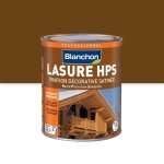 Lasure haute protection solvantées - chêne moyen - 1l blanchon Lasure haute protection solvantées - chêne moyen - 1l blanchon