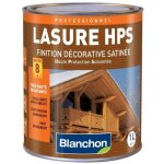 Lasure haute protection solvantes - incolore - 1l blanchon