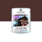 Lasure pro sans odeur - protection extrme - 1 litre - chne fonc mauler