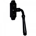 Levier de fen�tre d�coratif en fonte - noir rollinger