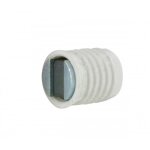 Loqueteau magntique  encastrer - blanc - par 2 interges