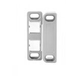 Loqueteau magntique mp - pose en applique - blanc - force 5kg - par 8 interges