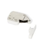 Loqueteau pour meuble  portes battantes - blanc - par 10 - fast latch emuca