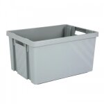 Bac emboitable en polypropyl�ne gris - 30 litres novap