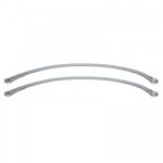 Lot de 2 flexibles fuel rs