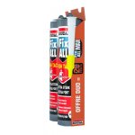 Lot de 2 mastic - colles fix all high tack - 2 x 290 ml + canule - blanc soudal Lot de 2 mastic - colles fix all high tack - 2 x 290 ml + canule - blanc soudal