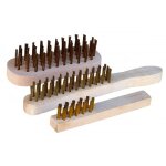 Lot de 3 brosses mtalliques outifrance