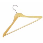 Lot de 3 cintres bois verni bricozor Lot de 3 cintres bois verni bricozor