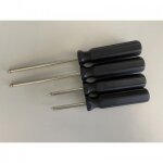 Lot de 4 poign�es bobine - p01102029 chauvin arnoux