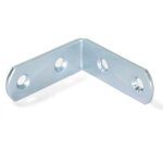 Lot de 50 querres d'assemblage 42 x 42 mm  4 trous emuca