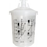 Lot de 50 godets peinture jetables - 400ml - quick paint system lacm