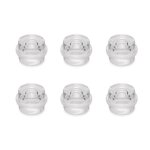 Lot de 6 but�es de porte cylindriques adh�sives - fixation au sol emuca