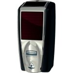 Lot distributeur automatique de savon autofoam lumecel + 4 recharges rubbermaid