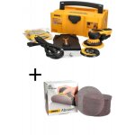 Lot ponceuse orbitale deros ii 5650 cv + 50 disques abrasif auto - agrippant abranet -  150mm - grain ...