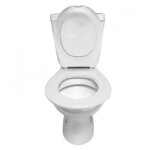 Lunette et abattant wc clipsable - 100 % hygi�nique - blanc papado