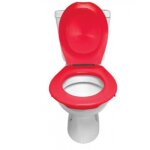 Lunette et abattant wc clipsable - framboise papado