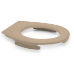 Lunette wc clipsable - 100 % hygi�nique - beige papado