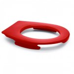 Lunette wc clipsable - 100 % hyginique - framboise papado