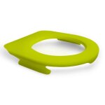 Lunette de wc suspendu clipsable - 100 % hyginique - anis papado