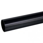 Main courante ronde en inox 316 ? diamtre 42, 4 mm ? longueur 3 m - finition noir anthracite dark design ...