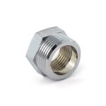 Mamelon laiton mf mle 20 / 27 rduit femelle 15 / 21 chrom bricozor