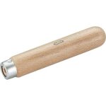 Manche en bois verni pour lime et râpe avec virole en acier - pour lime 300 mm sam outillage Manche en bois verni pour lime et râpe avec virole en acier - pour lime 300 mm sam outillage