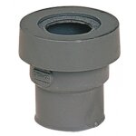 Manchette pvc femelle / femelle  joint pour sortie appareil sanitaire  32 - maf2j nicoll