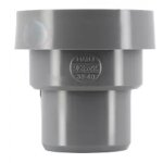 Manchette pvc m�le / femelle � joint pour sortie appareil sanitaire � 40 - mahj nicoll