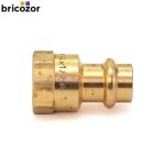 Manchon bronze  sertir ff 15x21 - diamtre 14 mm - press conex banninger