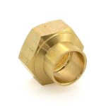 Manchon cuivre � souder femelle - diam�tre 28 - filetage 26 / 34 bricozor