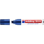 Marqueur permanent bleu - pointe biseaut�e extra large - e 800 edding