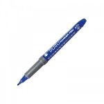 Marqueur permanent - pointe fine - bleu - par 8 lyra