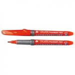 Marqueur permanent - pointe fine - rouge - par 8 lyra