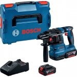 Marteau perforateur sans fil sds + - gbh 18v - 22, gal 18v - 40 l - b, 2 batteries li - ion 4, 0ah, chargeur ...