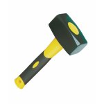 Massette 1. 2kg, angles abattus, manche novagrip leborgne