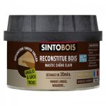 Mastic  bois sintobois reconstitue bois pour parties manquantes - chne clair 550g sinto