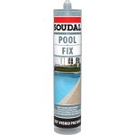 Mastic - colle hybride - pour composants de piscine - 290 ml - pool fix soudal