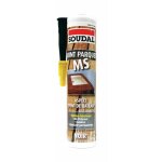 Mastic - colle ms polymre - pour parquet et pont de bateau - noir - ms soudal
